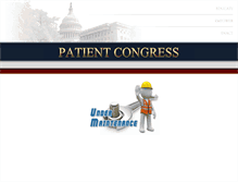 Tablet Screenshot of pc.patientadvocate.org